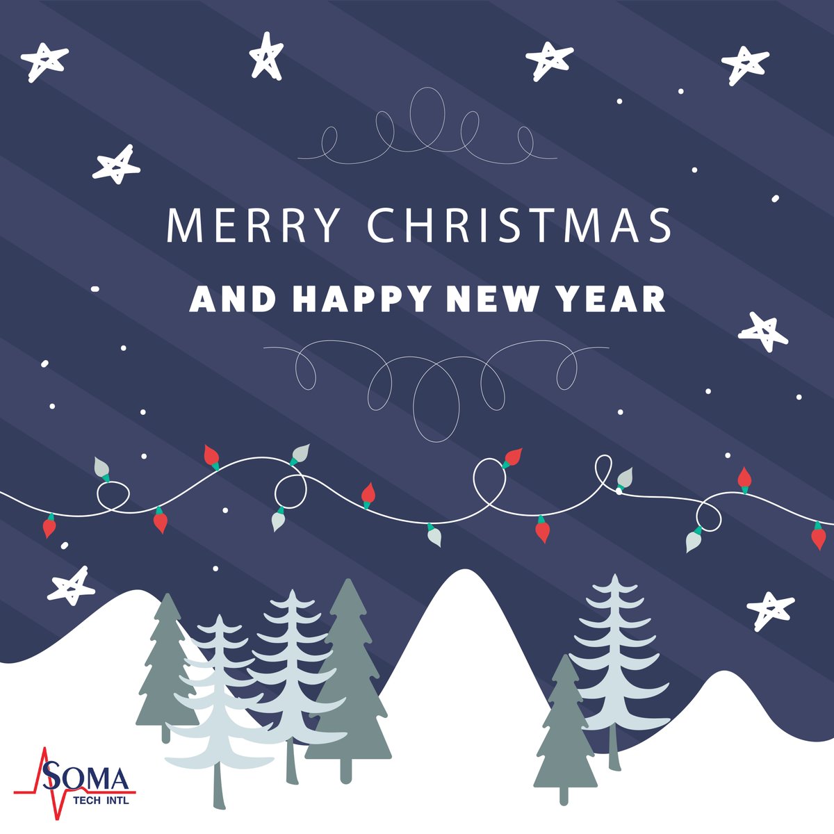 somatechintl's tweet image. 🎄 Wishing you a Merry Christmas and a Happy New Year from Soma Tech Intl! 🎅✨ May your day be filled with joy, laughter, and the warmth of loved ones. 🌟 #MerryChristmas #SeasonsGreetings #SomaTechIntl #happyholidays #holidaycheer #Christmas2023