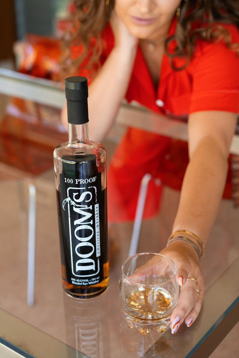 Chilly? Snuggle Up To Some One Hundred Proof Whiskey. @DOOMS_Whiskey