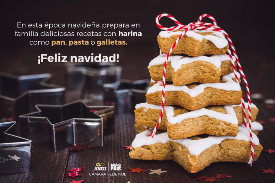 Les deseamos una feliz navidad. Que la energía del trigo los acompañé es estas sus celebraciones.