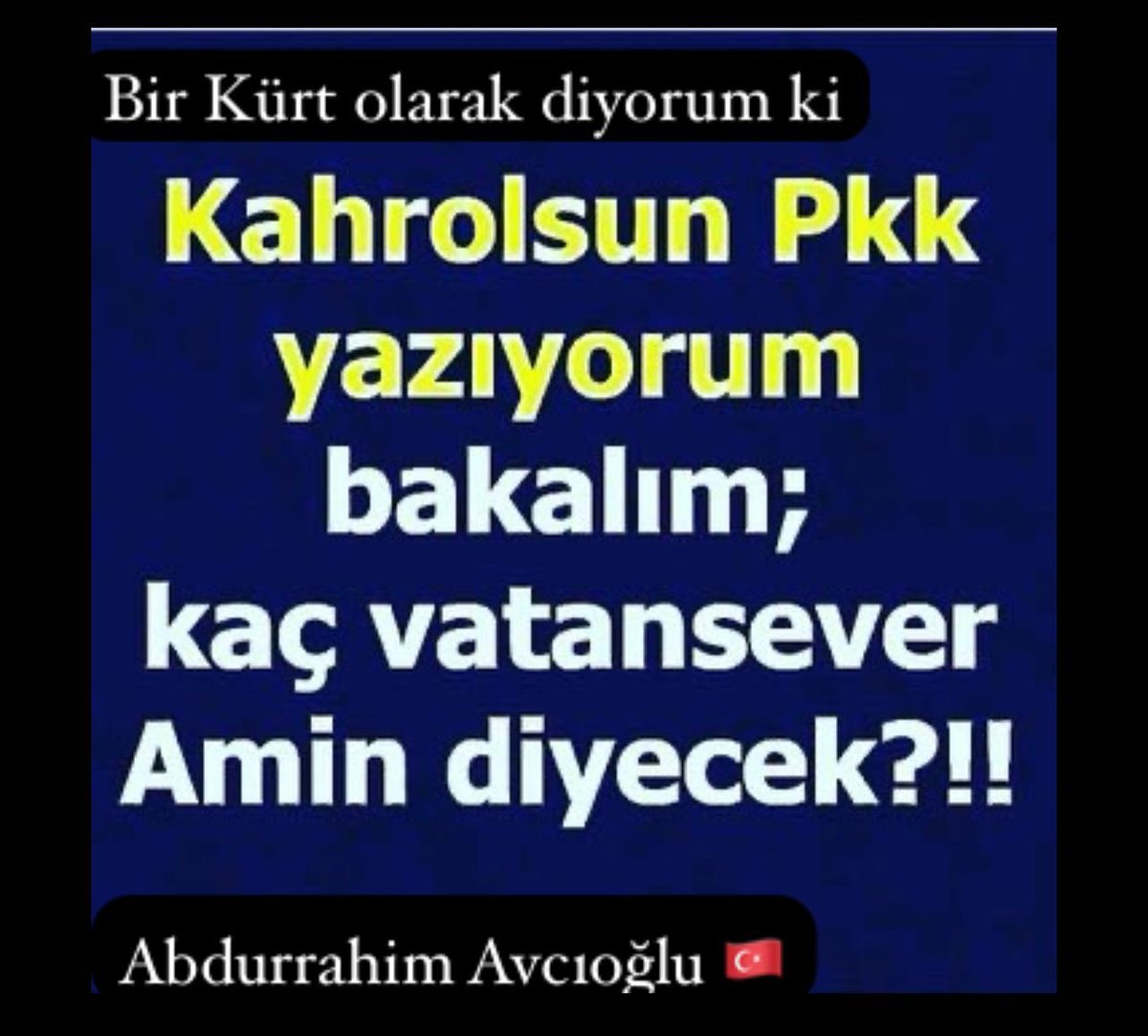 BİR KÜRT OLRAK DİYORUM Kİ HDP TBMM GİRİŞ YASAKLANSIN. 

Kahrolsun PKK Kahrolsun HDP DEM bunlar terörist Bunlar PKK’lıdır 

<a href="/TC_icisleri/">T.C. İçişleri Bakanlığı</a> <a href="/AliYerlikaya/">Ali Yerlikaya</a> <a href="/RTErdogan/">Recep Tayyip Erdoğan</a> <a href="/dbdevletbahceli/">Devlet Bahçeli</a> <a href="/jandarma/">T.C. Jandarma Gn. K</a> <a href="/NumanKurtulmus/">Numan Kurtulmuş</a>