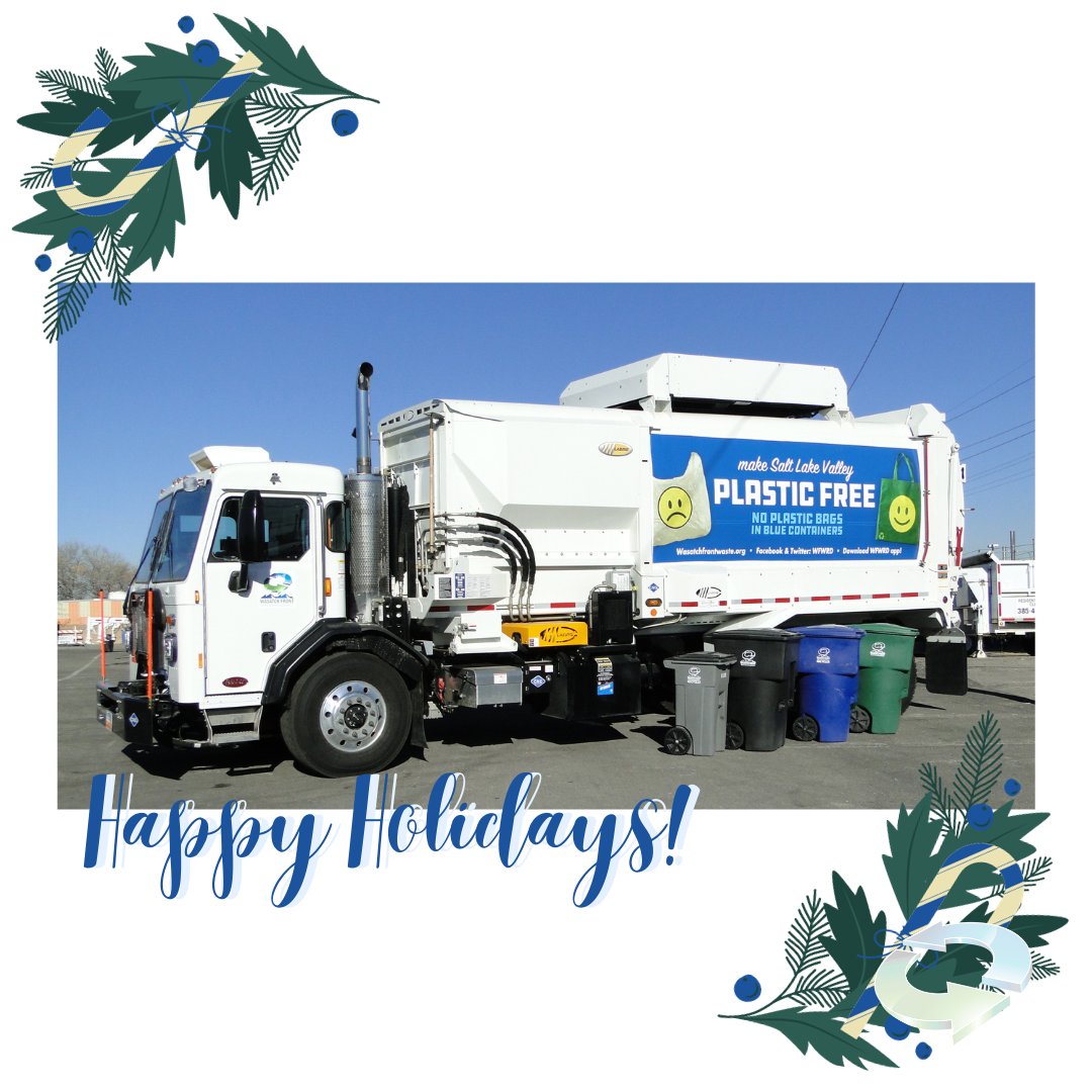 Collections will NOT take place on Christmas Day and our offices are closed. Collections will be delayed by one day for the week. Our team hopes you have a happy holidays!