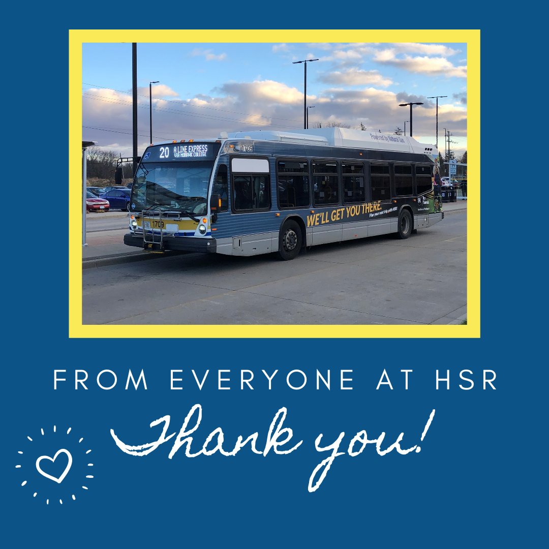 #HamOnt Thank you for riding with us!  Please visit:  hamilton.ca/alert/holiday-… for more information on what's open and what's closed this holiday season.

#TryTransit
