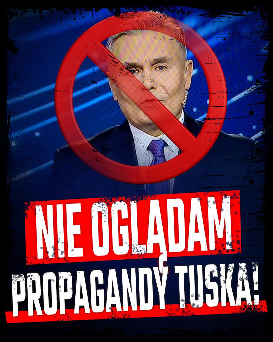 ⛔️ Mówimy NIE propagandzie, którą tworzą funkcjonariusze Donalda Tuska i Bartłomieja Sienkiewicza, bezprawnie okupujący siedziby Telewizji Publicznej, Polskiego Radia i Polskiej Agencji Prasowej. Mówimy NIE łamaniu prawa, deptaniu polskiej demokracji i ograniczaniu wolności