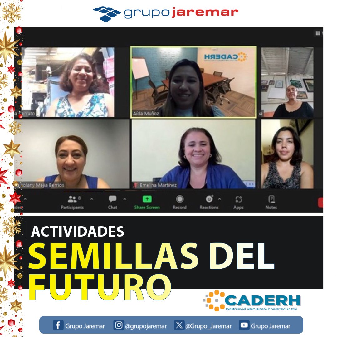 Recientemente, con el objetivo de fortalecer los conocimientos de los hondureños que día con día se esmeran por salir adelante con sus empresas en desarrollo, impartimos el taller virtual "Formación para la creación de emprendimientos.

#GrupoJaremar #RSE #Educación