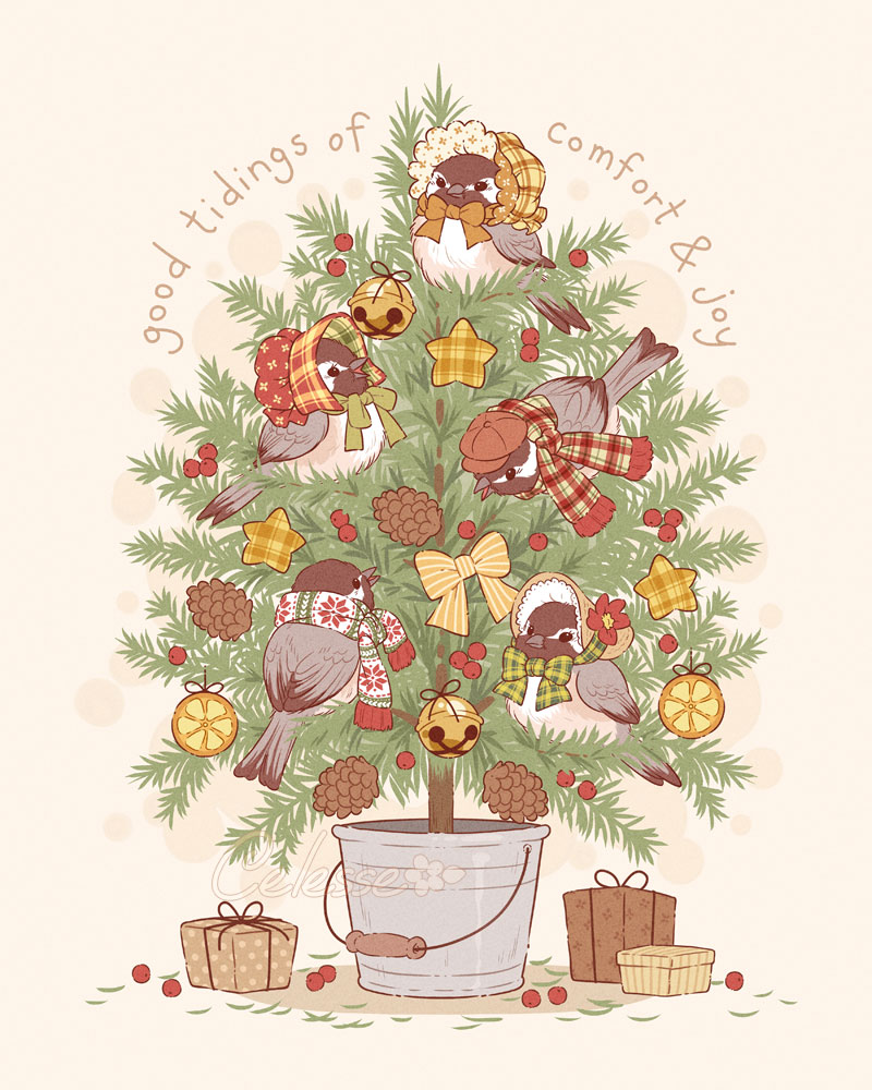 「The chickatree is all atwitter 」|✿ Celesse ✿のイラスト