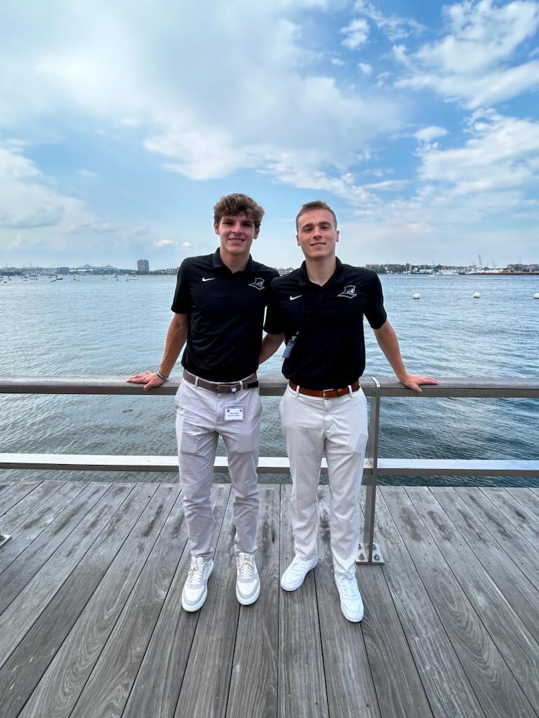 Huge shoutout to Alec and Noah for being selected as Team IMPACT Fellows for the 2023-24 academic year!👏 #gofriars To read more, visit friars.com/news/2023/12/2…