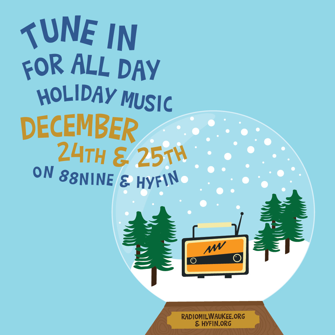 Tune in this weekend for 48 hours of commercial-free holiday music on @88NineMKE and @HYFINmke!