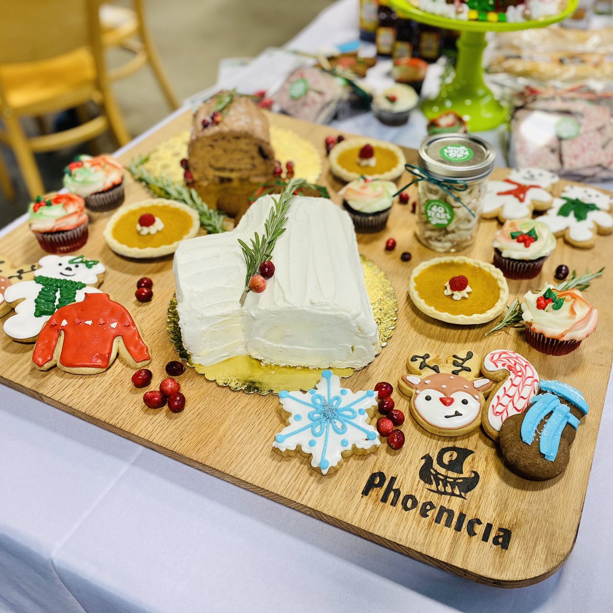YUMMY! Tidings to All! Visit our markets to find the perfect hosting essentials and baked goodies to gift this season!