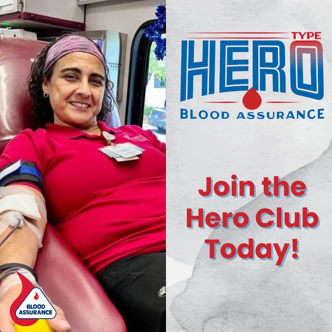 Be someone’s HerO at Blood Assurance! Blood Assurance is reintroducing the HerO loyalty club for type O donors! Start the new year off right & make the commitment to saving lives at Blood Assurance! This year, you must commit to give by signing up online to receive your prizes.