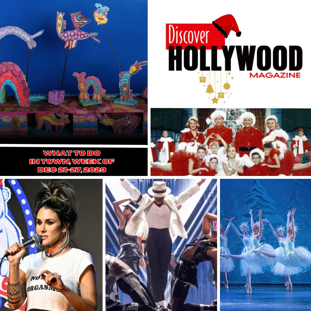 IT'S FRIDAY! Enjoy the magic and wonder of this holiday season. What To Do in Town, Week of Dec 21-27, 2023!

conta.cc/3tD2GeJ

#DHMagazine #ENews #DiscoverHollywood #events #performances #places #blog #theatrereviews