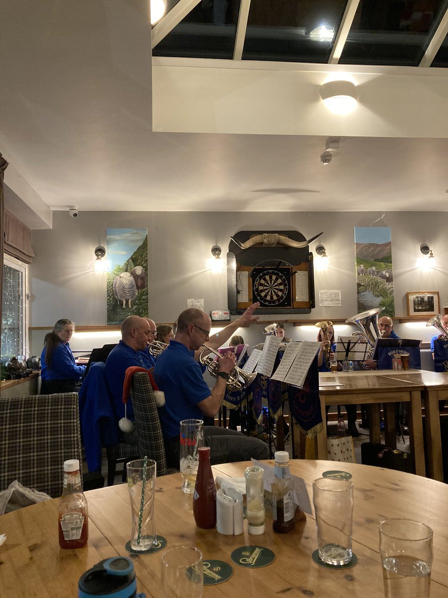 For those who say men can’t multitask. Here is my husband <a href="/StuartHUMPHRI13/">Stuart HUMPHRIES</a> , reading music, playing his instrument, listening to the rest of <a href="/EgremontTBand/">Egremont Town Band</a> and conducting, all at the same time.