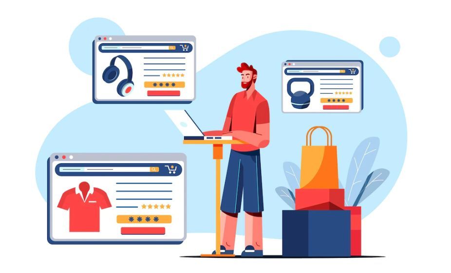 TechnoScore's tweet image. Step into the future of online retail with TechnoScore&apos;s #EcommerceWebDevelopment. Elevate your brand, craft unique digital experiences. Ready to redefine? Let&apos;s innovate together! 
Visit  buff.ly/3Kp2Yv0 

#EcommerceRevolution #TechInnovation 🌐🚀