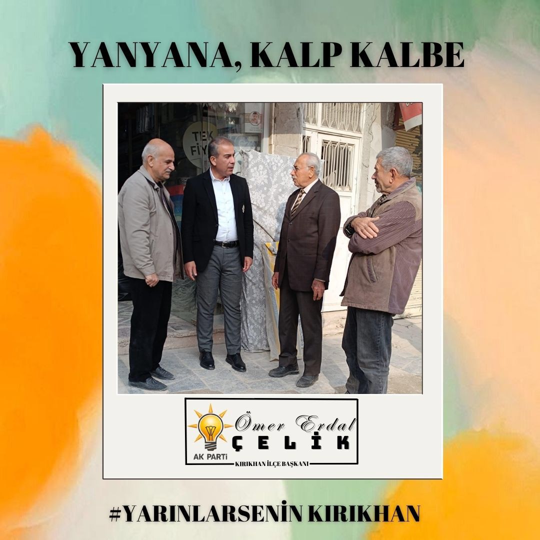 Yan yana, kalp kalbe 
#YarınlarSeninKırıkhan