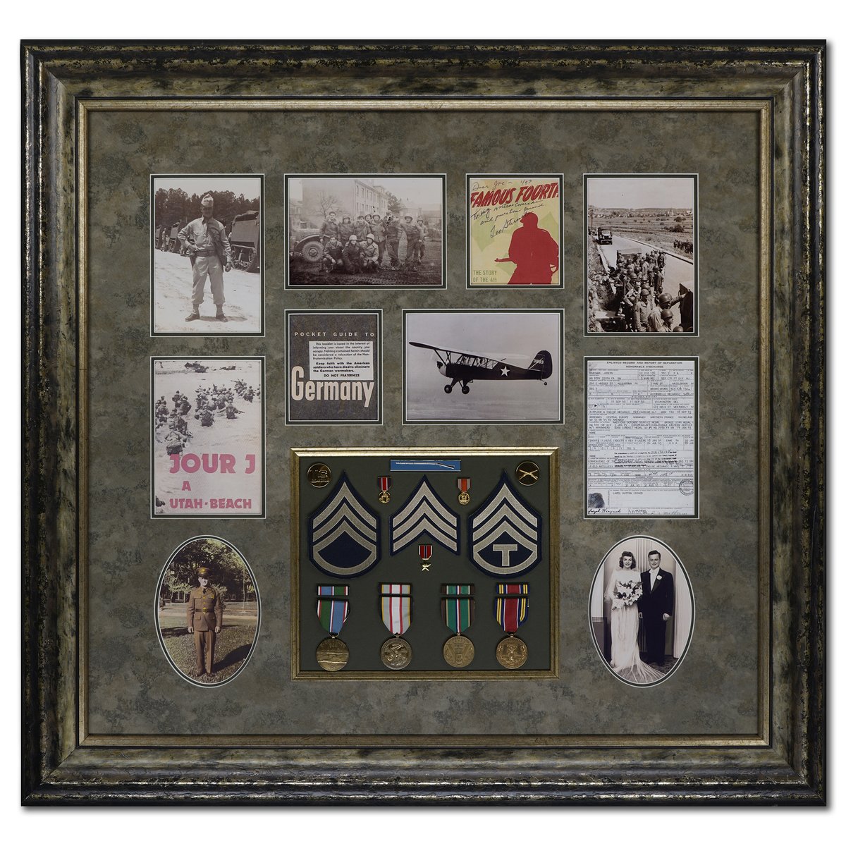 We'll help you frame a collage of a life's memories & treasures. Collages make for a deeply personal finished piece to enjoy for generations to come.

#northpennart #custompictureframing #military #militaryveterans #familyhistory #collectibles #montgomerycounty #buckscountypa