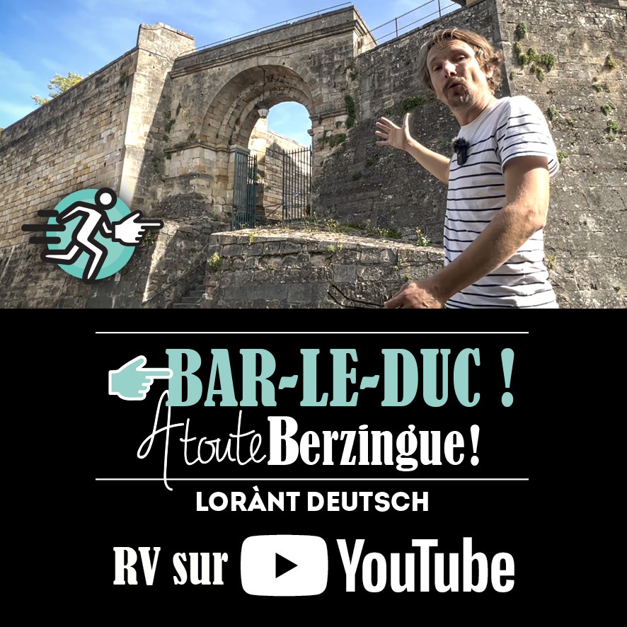 Découvrez l'histoire de Bar-le-Duc 'A Toute Berzingue !' bit.ly/41yIzuK En partenariat avec @barleduc55000 @regiongrandest #histoire #Patrimoine