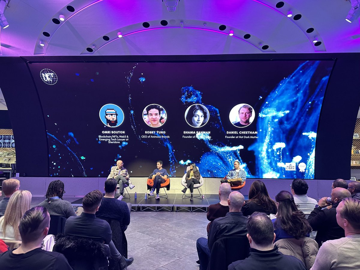 web3_wright's tweet image. A brilliant panel discussion during the @WeAreNFTUK event, which was hosted at #SamsungKX. 

Bulk of the conversation revolved around mass adoption of AI, blockchain-empowered royalties to reward creators, gaming, immersive tech and much more.

It was also great linking up with…