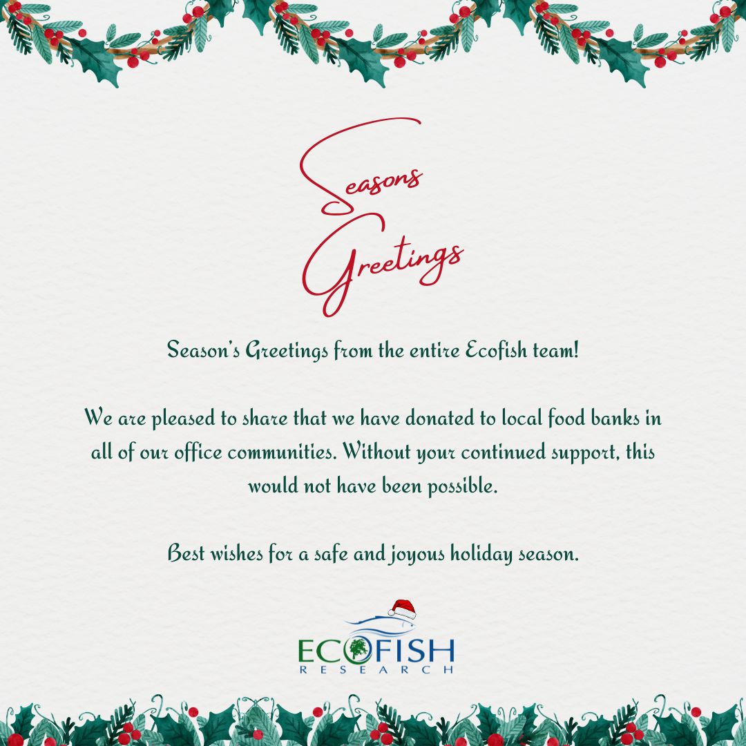 Ecofish Research, a Trinity Consultants Company (@ecofishresearch) on Twitter photo 