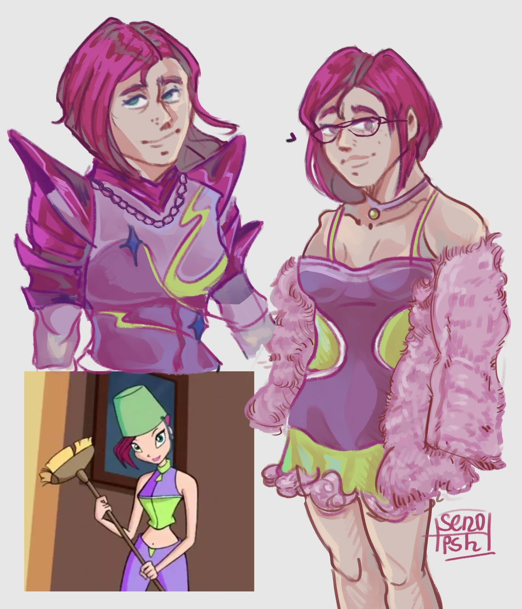 SenoPsh's tweet photo. Her. 
#WinxTecna #WinxClubTecna #winxclub https://t.co/K2vfdP8AcV
