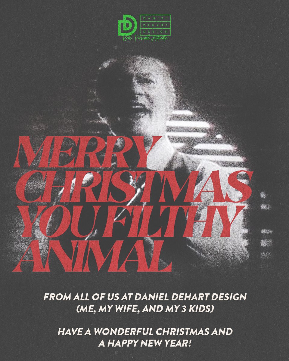 danieldehart's tweet image. Closing up shop for the year! 

It&apos;s been a good year, financially our lowest in 3 years, but I wouldn&apos;t want to be doing anything else in this season of life. 

Merry Christmas to you all, you filthy animals! #freelancer #wordpressdesigner #dfwdesigner #texasfreelancer