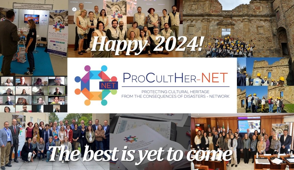 @ProcultherP Partners look forward the New Year to build the community dedicated to the protection of #CulturalHeritage within the #CivProKnowNet for reinforcing the resilience capacities of the #EUCivPro #Union #Civil #Protection #Connect #Share #Grow @eu_echo