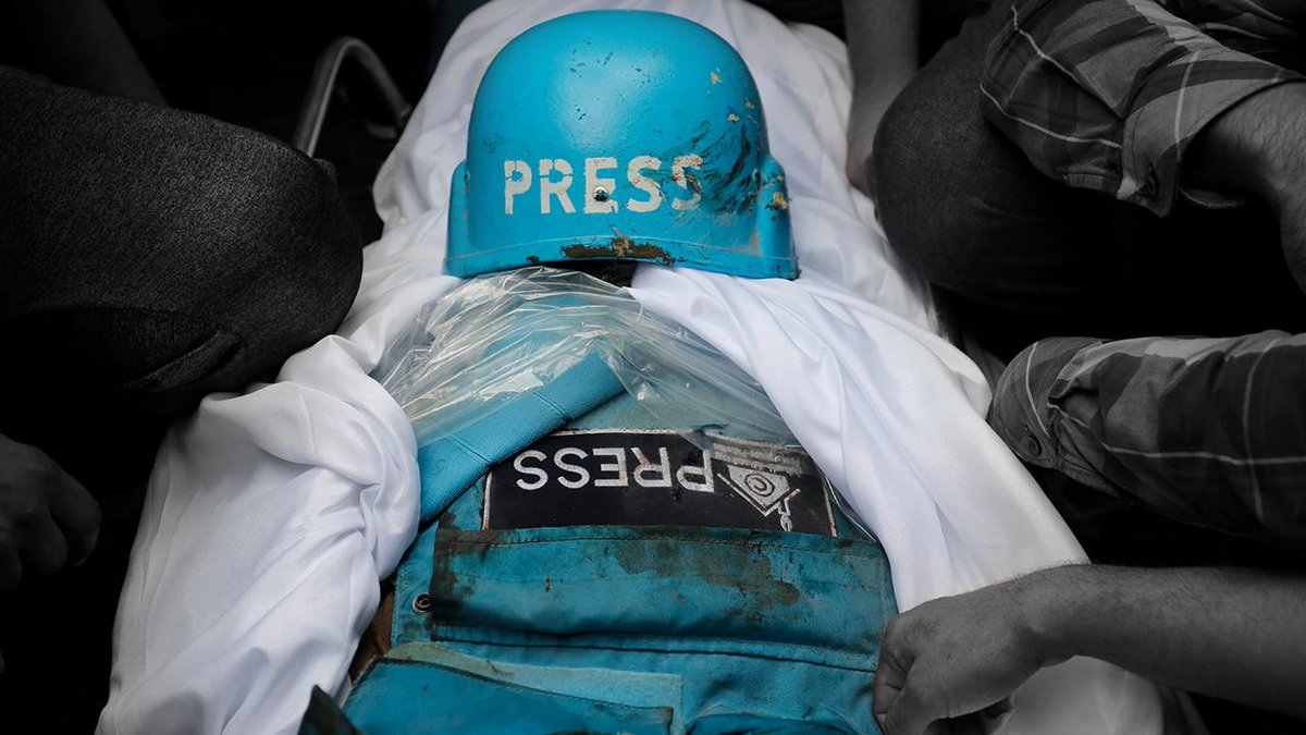 Sınır Tanımayan Gazeteciler, AA kameramanı Muntasır es-Savvaf dahil İsrail saldırılarında Gazze'de öldürülen gazeteciler için Uluslararası Ceza Mahkemesine başvuruda bulundu.