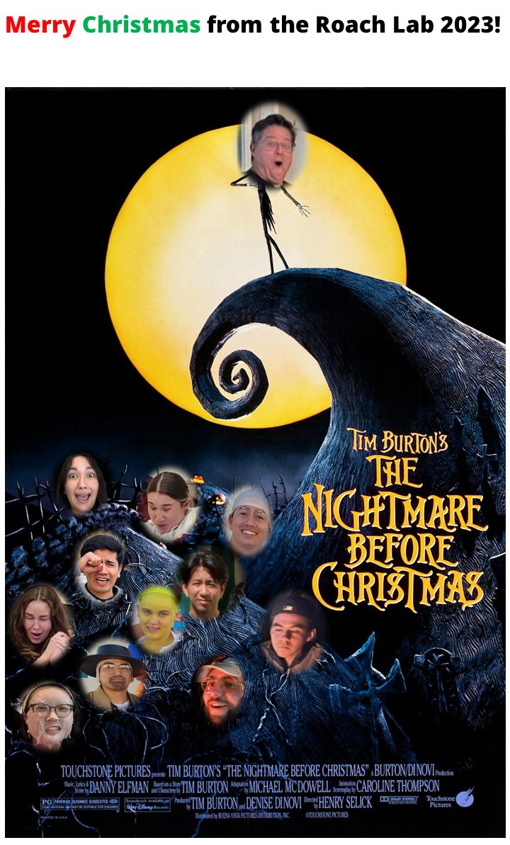 Merry Christmas 🎄, Happy Holidays ❄, and Season's Greetings 🎅 from our lab to the phage community and beyond!