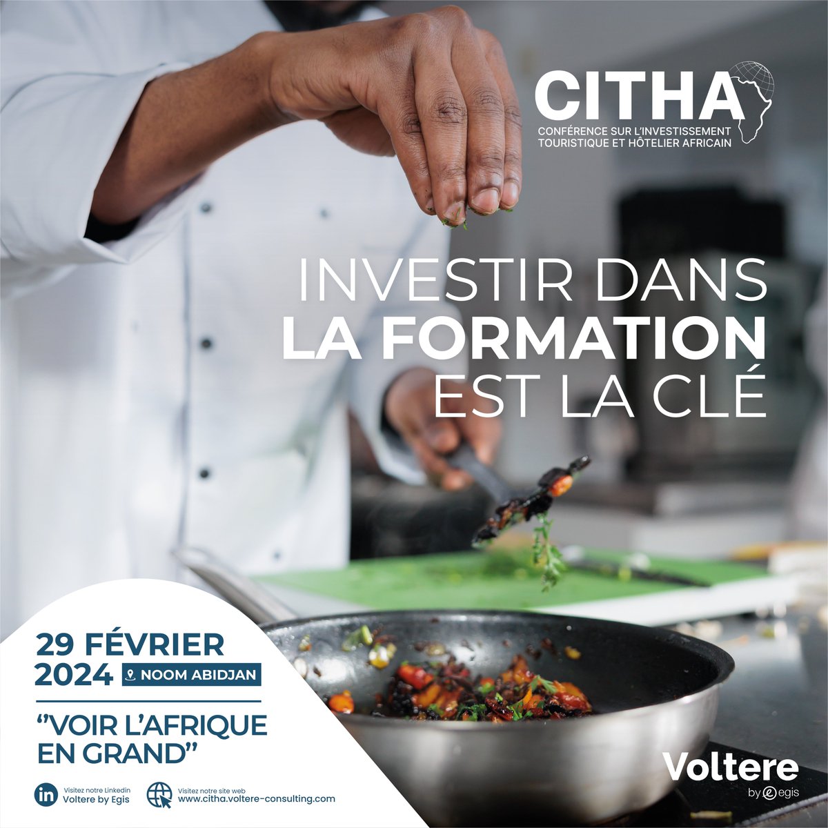 💡Dans un monde en constante évolution, investir dans la FORMATION est la clé pour prospérer. 🚀 Rejoignez notre panel dédié à la formation aux métiers du tourisme. Ne manquez pas cette opportunité de développer les talents et d'innover 👉 lnkd.in/ezSY-vgP #CITHA24