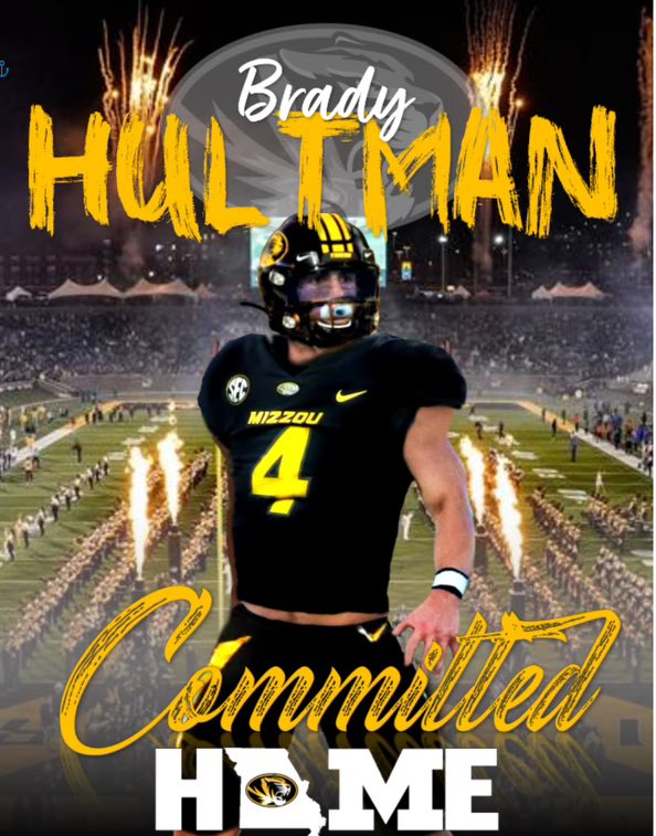 Thank you to everyone who has gotten me to this point and to receiving this opportunity. With that being said I am officially committing to the University of Missouri to further my education and football career. #Committed M I Z🐯 <a href="/CoachErikLink/">erik.link</a> <a href="/MizzouFootball/">Mizzou Football</a>