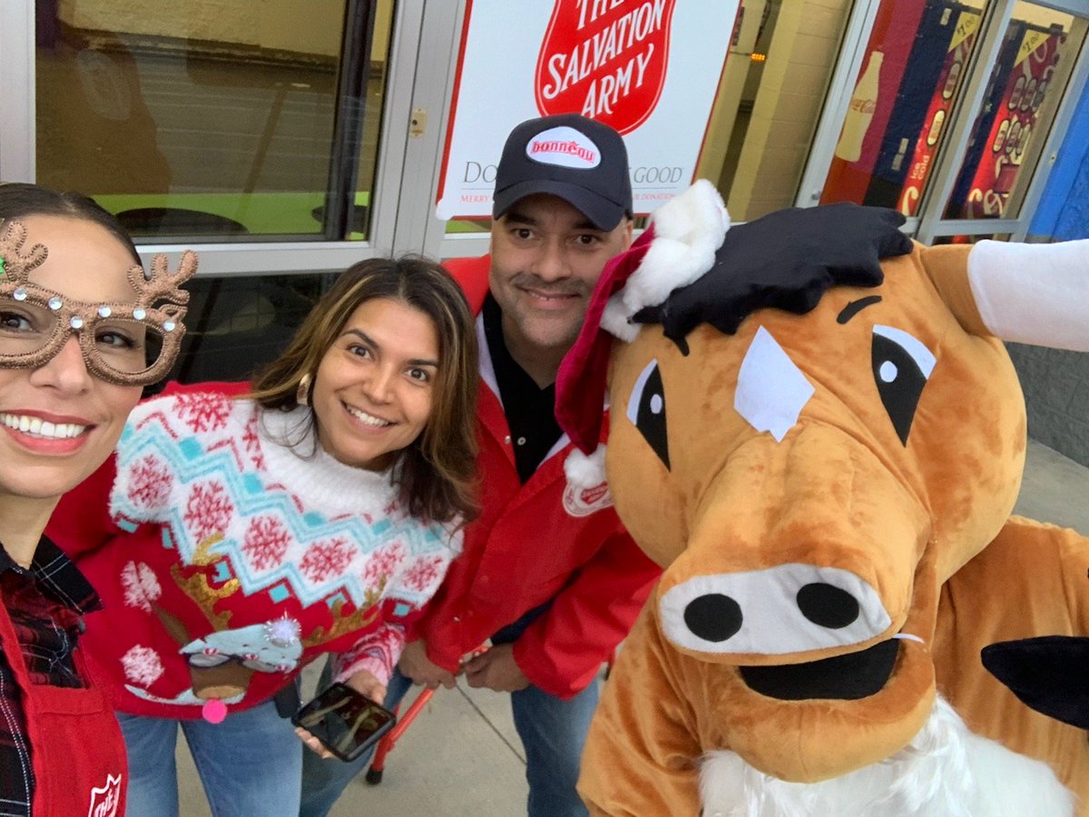 Had a BLAST! Our mascot was movin and groovin' live from the Southside 😂 Looking forward to more collaborations in the New Year! @salarmysatx @NISDPatNeff