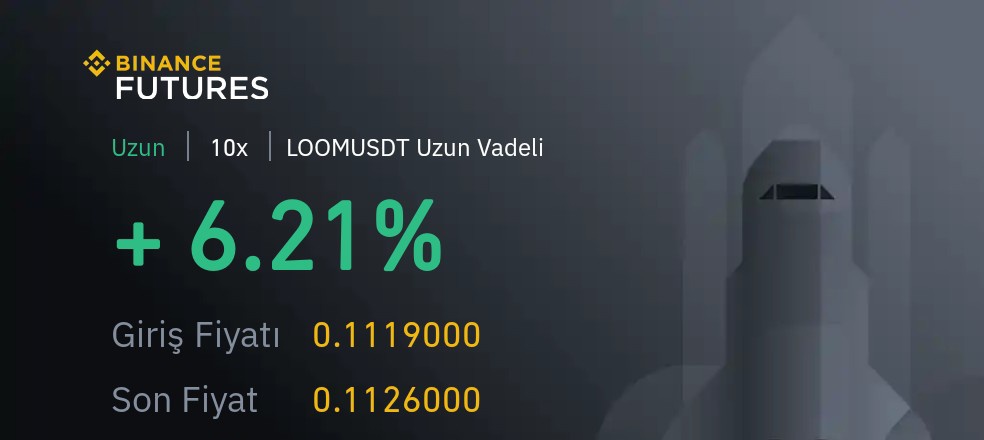 #Loom Hareketlendi gibi Takipte kalın 😉 Bekletti ama umarım değer... #Crypto #btc #kripto #bnb #kriptopara