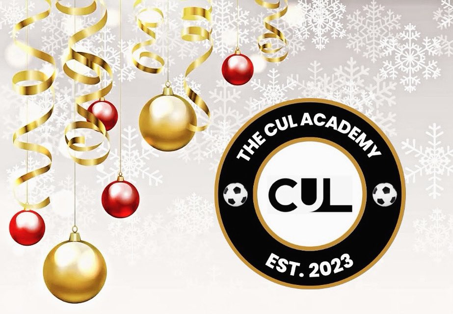The Cul Academy (@theculacademy) on Twitter photo ππ
π πππ«π«π² ππ‘π«π’π¬ππ¦ππ¬ ππ
π
The Cul Academy would like to wish all our Players, Parents, Families and Coaches a Merry Christmas and a Happy New Year β¨
Thank you all for the support ππ½ Hereβs to 2024β¦
βGiving more to Grassroots Footballβ
#theculacademy ππ
π πππ«π«π² ππ‘π«π’π¬ππ¦ππ¬ ππ
π
The Cul Academy would like to wish all our Players, Parents, Families and Coaches a Merry Christmas and a Happy New Year β¨
Thank you all for the support ππ½ Hereβs to 2024β¦
βGiving more to Grassroots Footballβ
#theculacademy