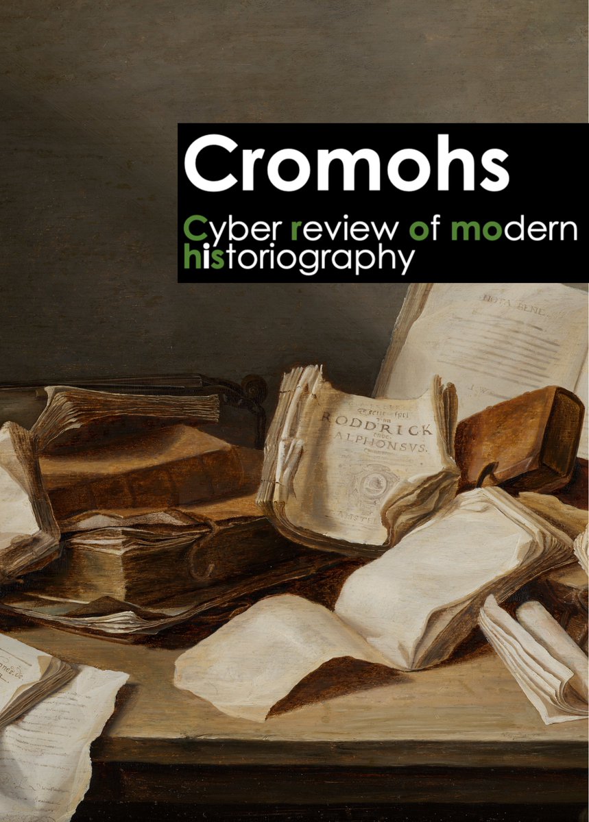 First half of CROMOHS' 26/2023 issue is out! A very significant thematic section on the destruction of Hebrew books in the early modern period and a brilliant interview with Martin Mulsow. All in open access oajournals.fupress.net/index.php/crom…