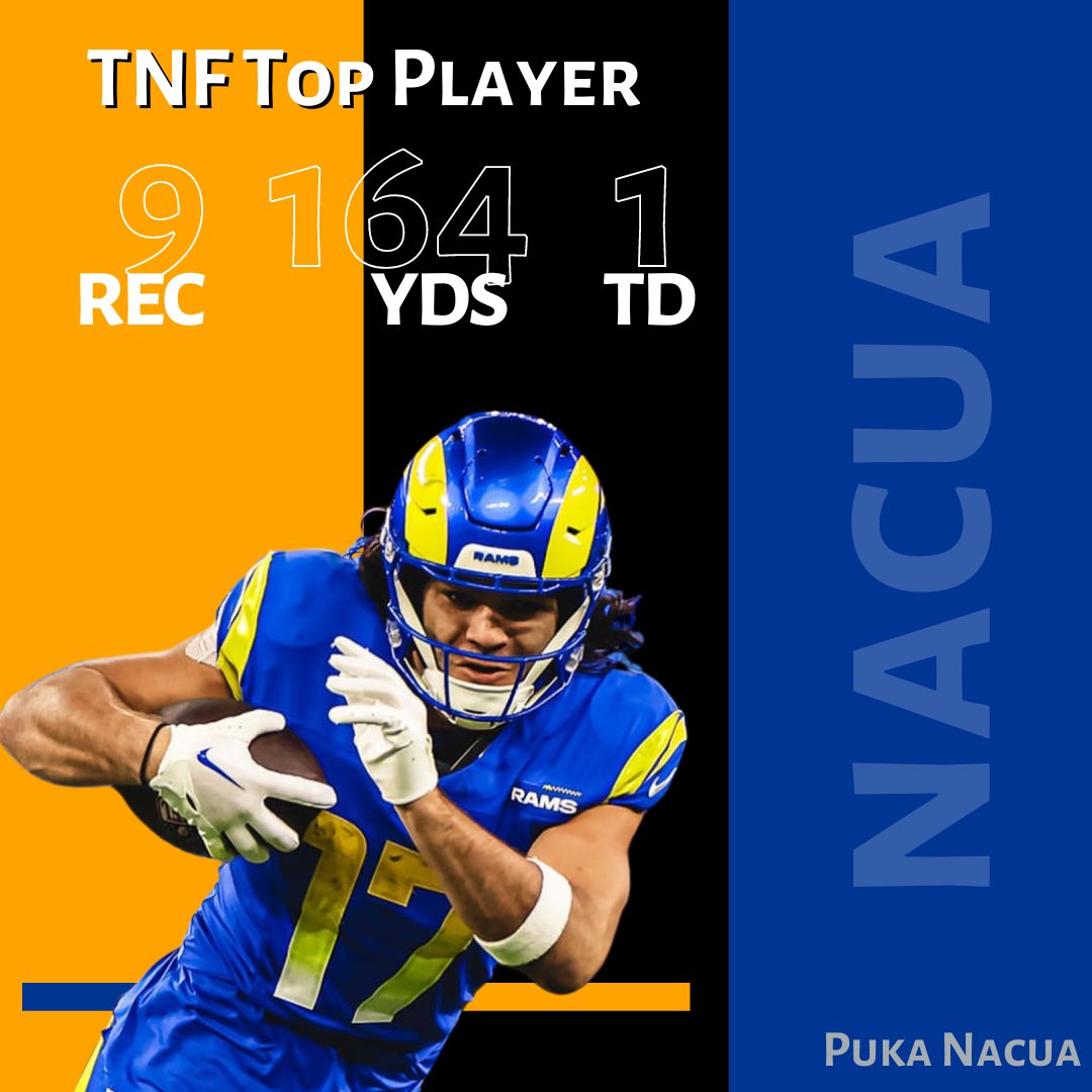 TopPropFantasy's tweet image. TNF Top Player: Playoff Puka