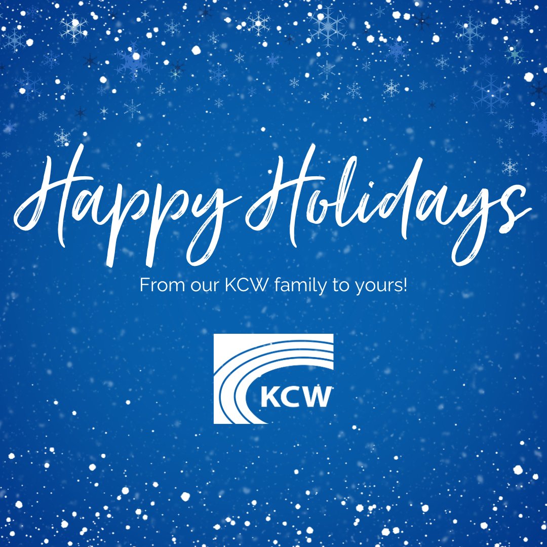 Wishing you a happy and joyous holiday season! 

#KCWFamily #HappyHolidays