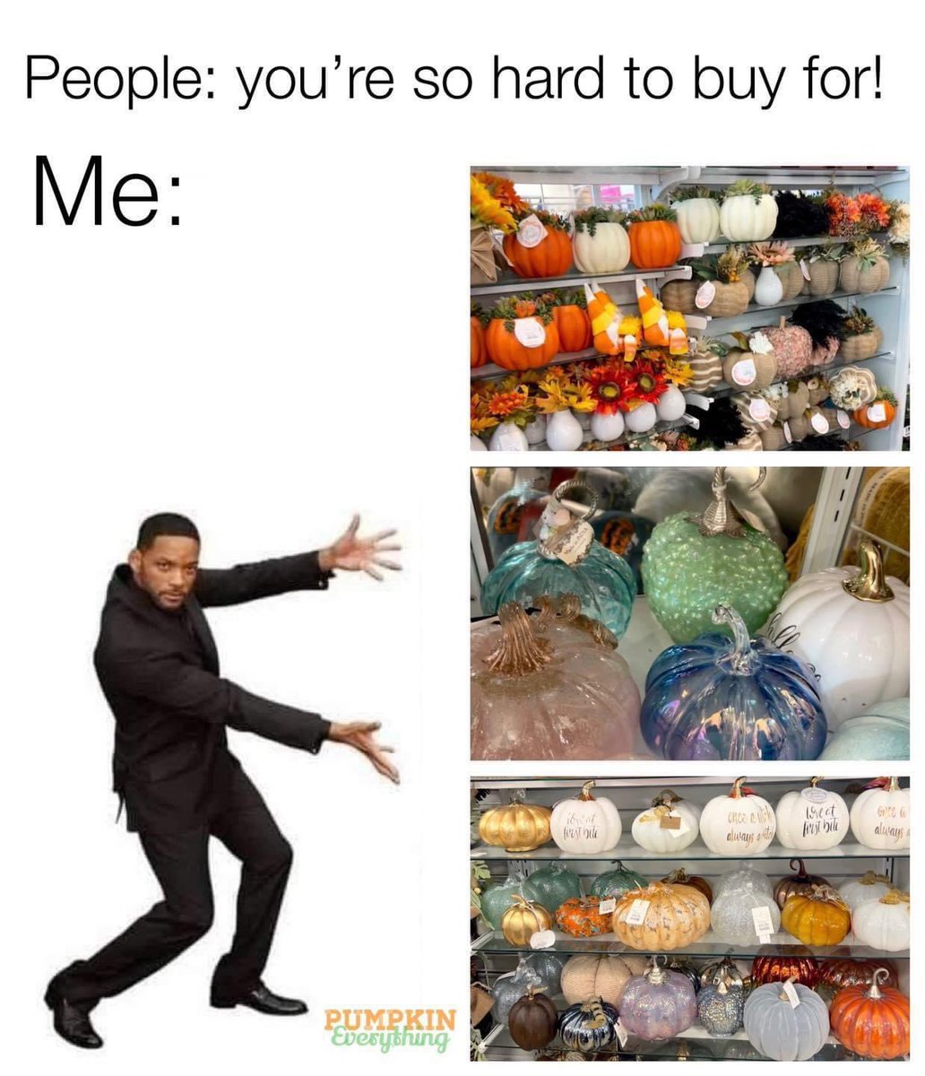 If it’s pumpkin related, it’s perfect.