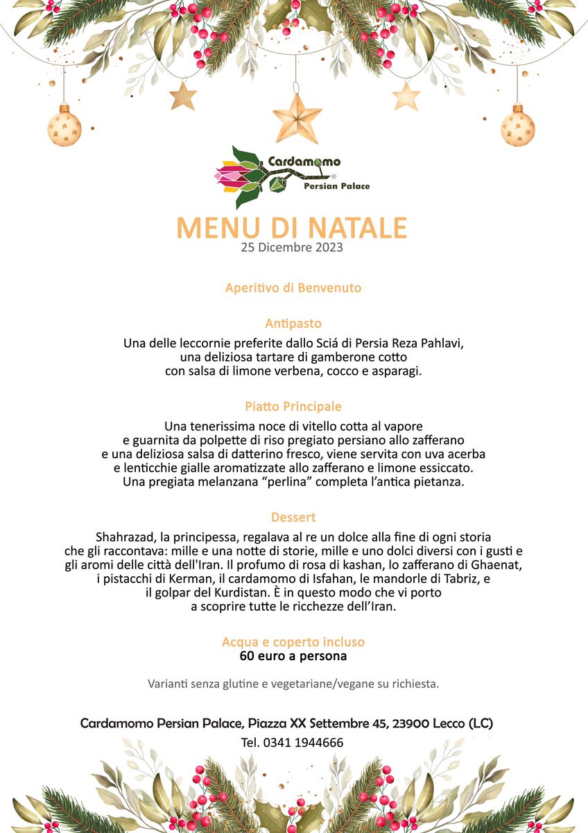 vialardimassimo's tweet photo. Natale 2023 - Prenotazioni tel. 0341 1944666 https://t.co/WMHsmO3DPx