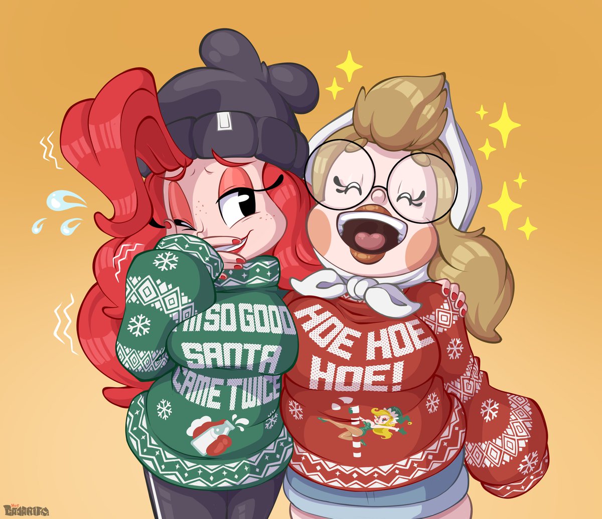 She doesn't know what an ugly sweater is... 🎄🧥🎅