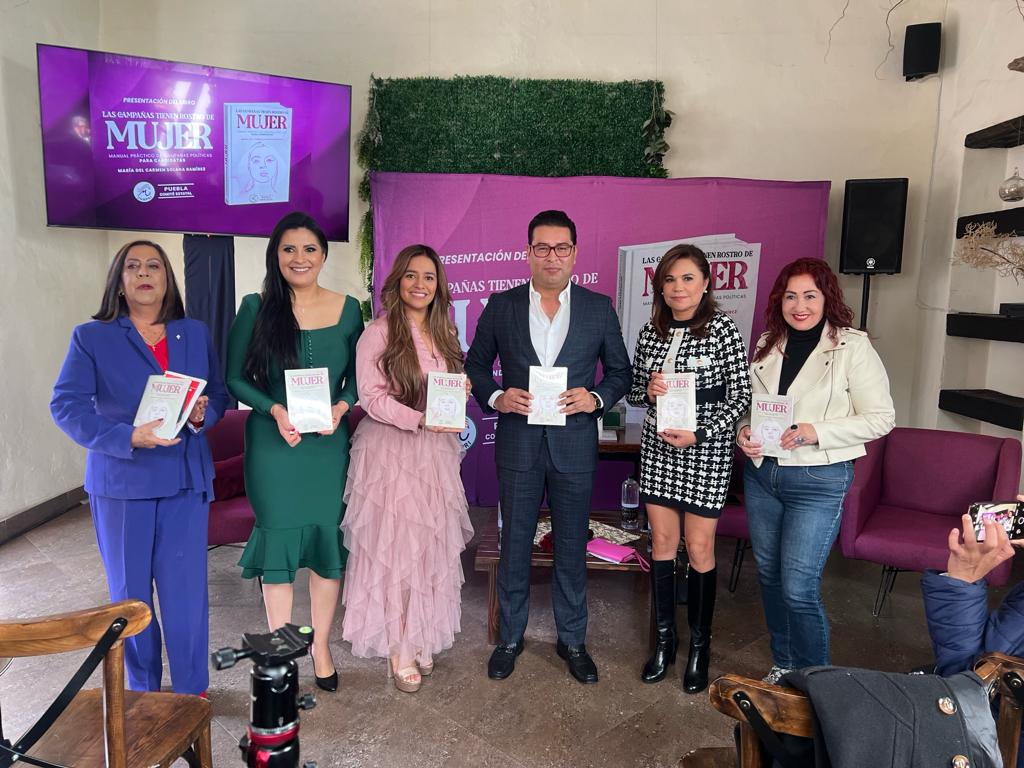 NestorCamarillo's tweet photo. Me dio gusto acompañar a mi amiga @xitlalicceja, líder del @OnmpriNacional, a la presentación del libro: "Las campañas tienen rostro de mujer", actividad que visibiliza el activismo político de las mujeres.

#UnidosSíPodemos 🇲🇽 https://t.co/6NpKrdCrAr