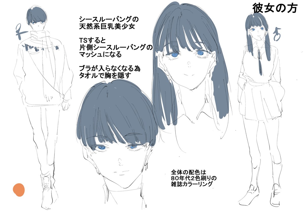 TSネタ設定
もしかしたら来月更新間に合わないかもですー 