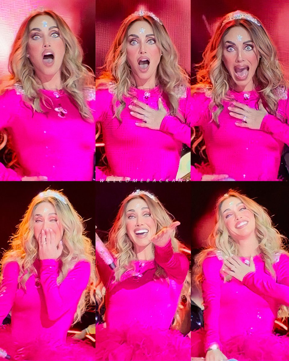 a melhor sequência: anahi reagindo a bandeira do wba