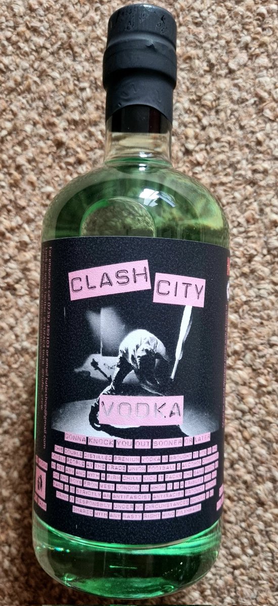 Cheers, Joe: Clash City Rocker...🥃