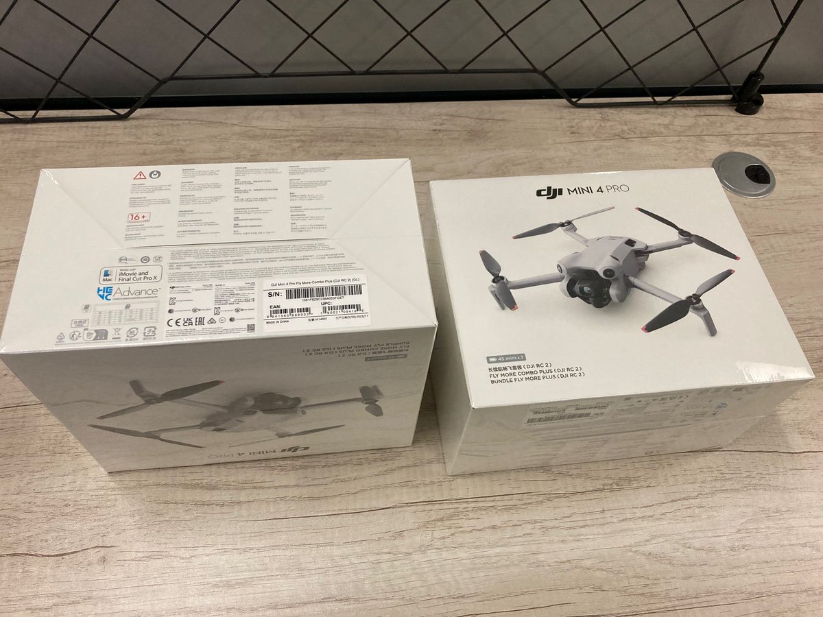 WTS 200 units 
UPC 190021094109 
DJI Mini 4 Fly More Combo Plus ( DJI RC 2 )

Contact us for more details!

U.S : +19096155588
Dubai : +13237971909
Latin America / EU +19498859135

#DJIMini4 #FlyMoreCombo #DJIRC2 #Mini4Drone #dji #DJIInnovations #DJIDrones #DJIAdventures