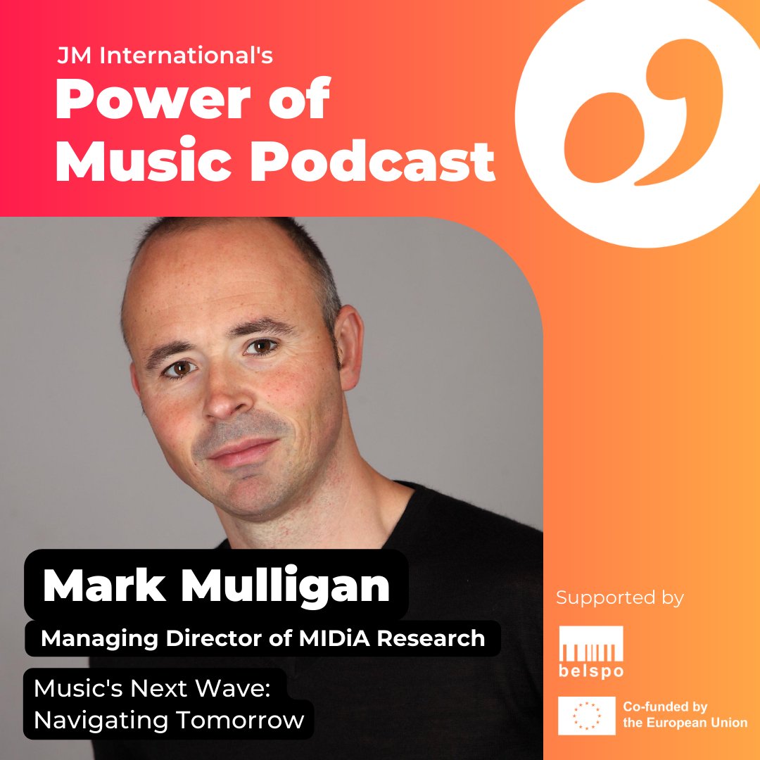 🎟️In the Episode 33 we talk about the future of the music industry with Mark Mulligan, Managing Director of MIDiA Research, about the future of the music industry, and - of course - the power of music. 📢 Link to the episode: open.spotify.com/episode/2Vq5oe… #podcast #powerofmusic