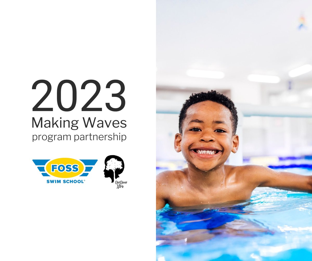 Yay! We hit our goal to teach 1,000 children and caregivers how to swim through Outdoor Afro's Making Waves program. Right in time to celebrate during the holidays. Thanks to new program partners <a href="/fossswimschool/">Foss Swim School</a> and <a href="/WinnebagoRVs/">Winnebago</a>. Learn more here: bit.ly/3NI60ft
