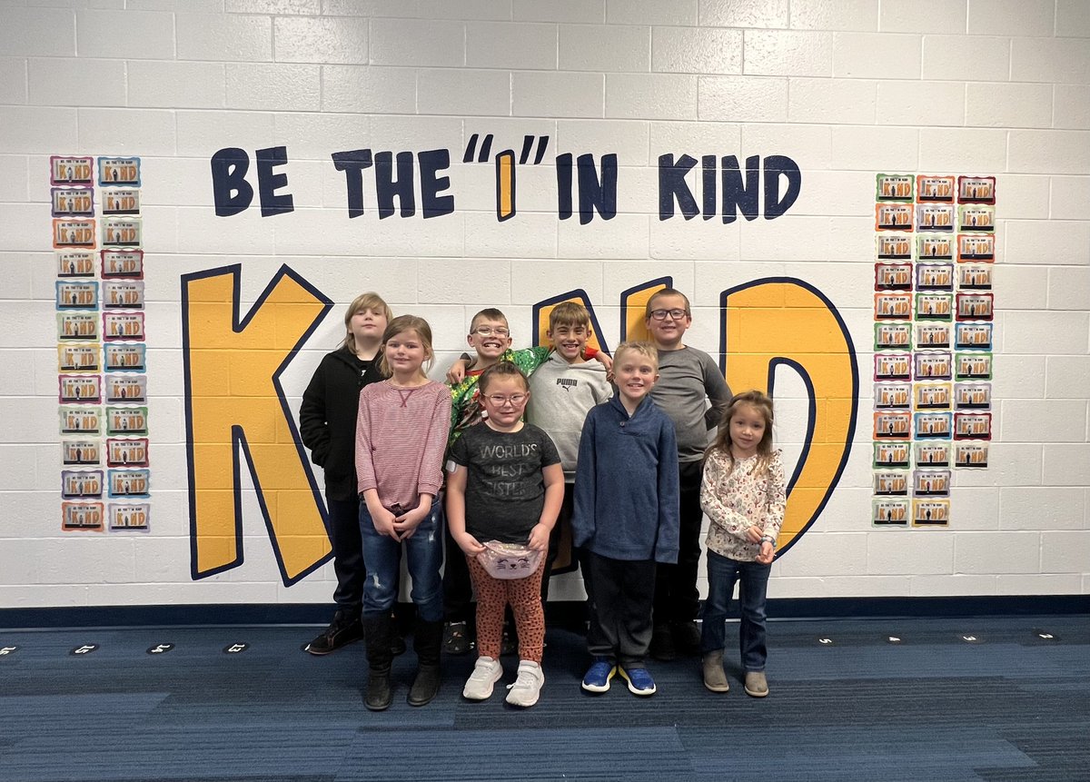 SES December "I" in Kind students.  #CARE