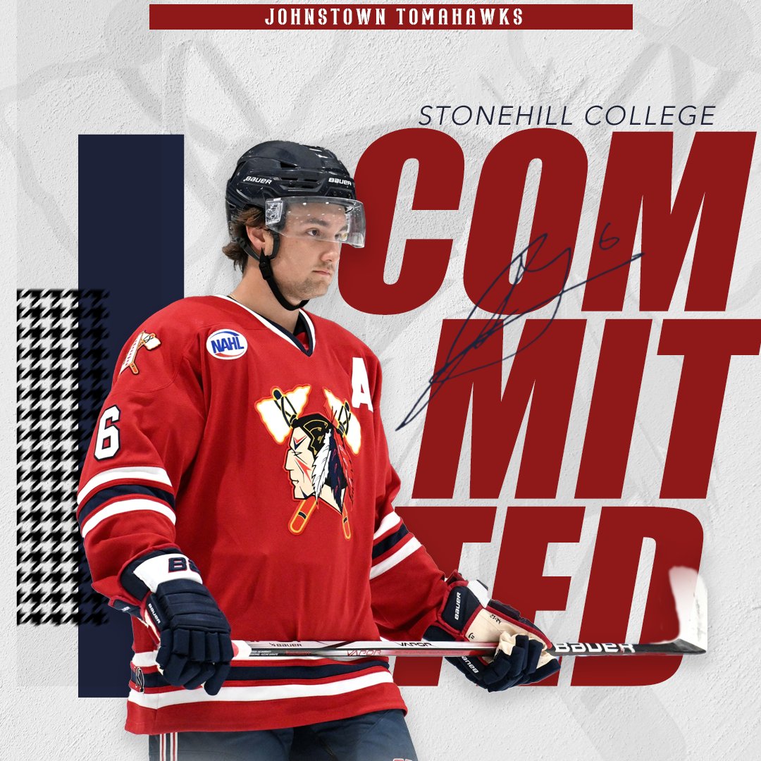 🚨COMMITMENT ALERT 🚨 Congratulations to Johnstown Tomahawks defenseman, Justin Gibson on his commitment to play Division I hockey at Stonehill College! Read More: johnstowntomahawks.com/gibson-commits… #LetsGoHawks | #AllOfUs