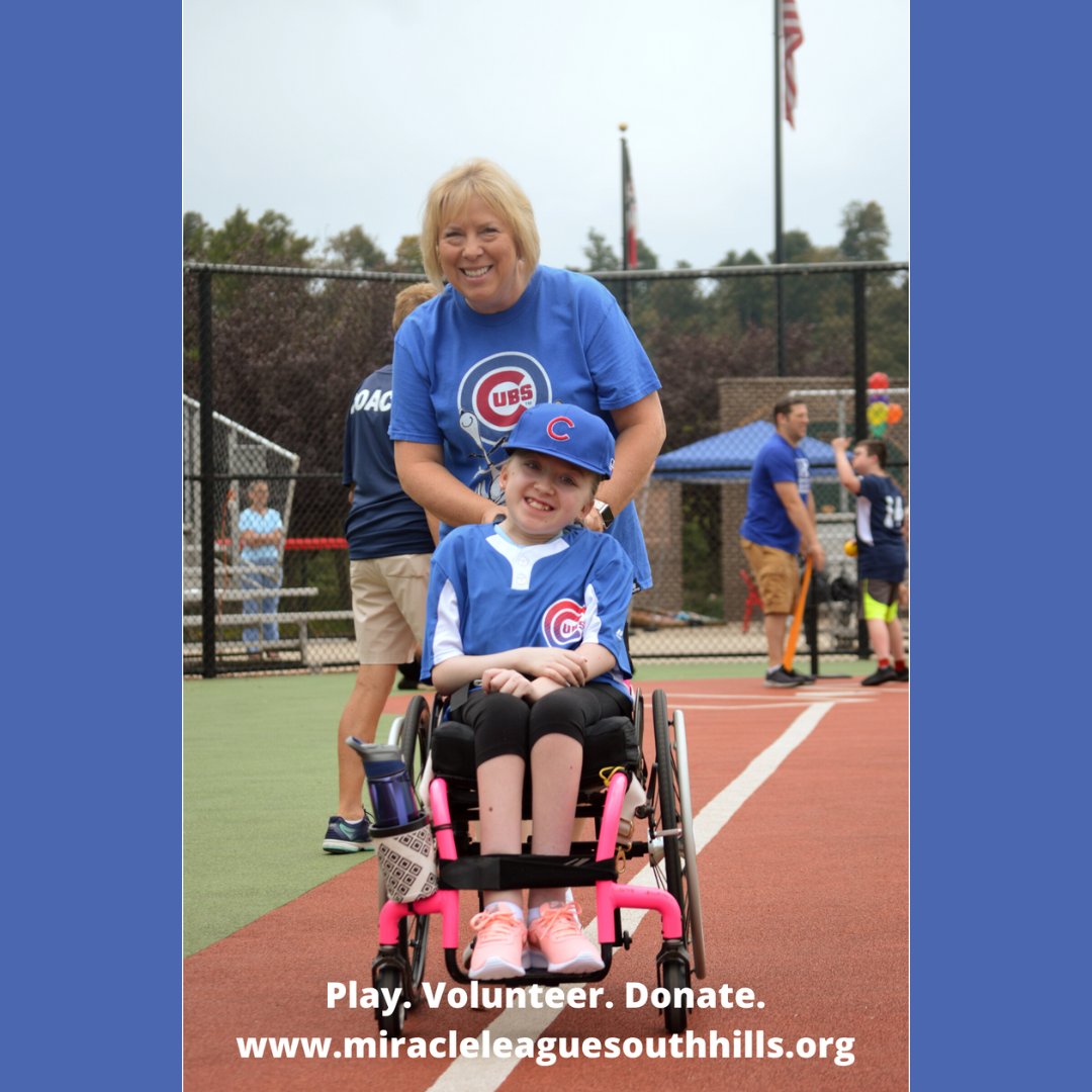 The smallest act of kindness is worth more than the grandest intention. #volunteer miracleleaguesouthhills.org