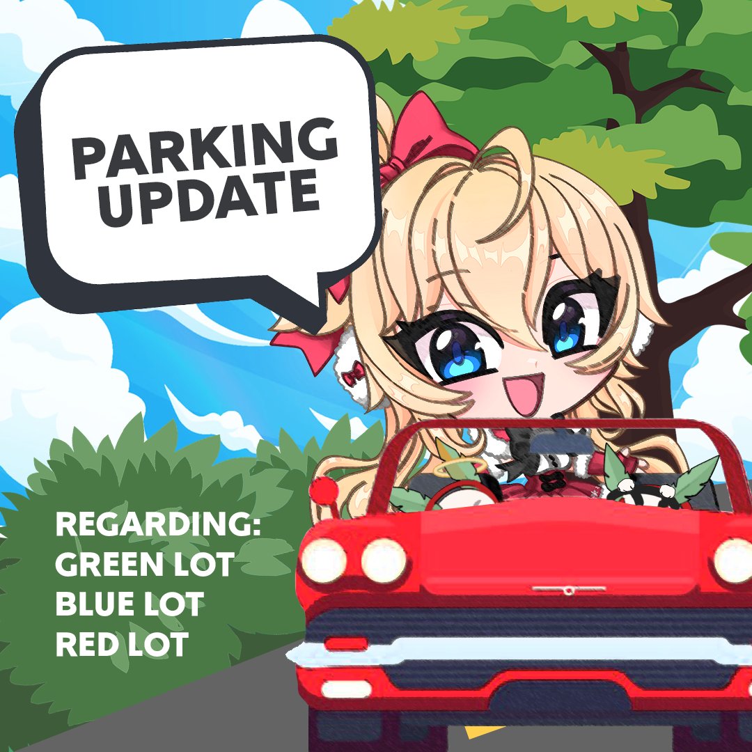 Holmat continues on to 2a, here is an Update on Green, Blue, and Red off-site lots! Vehicles that have purchased the 3 Day/Overnight pass will be able to access vehicles from 10a-1p on Sat for removal. Day pass will want to remove vehicles by 2:30a as gates will close at 3a.