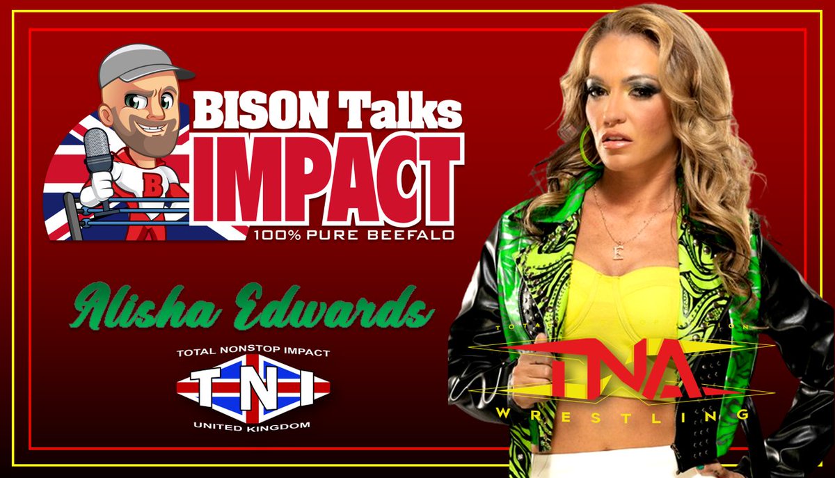 PREMIERS AT 8PM UK TIME
Bison Talks to #TNAWrestling #Knockout #ShesHardcore #AlishaEdwards

youtu.be/_buAqVNu8uM?si…

#TNAisBack #HardToKill #prowrestling #TNAUK