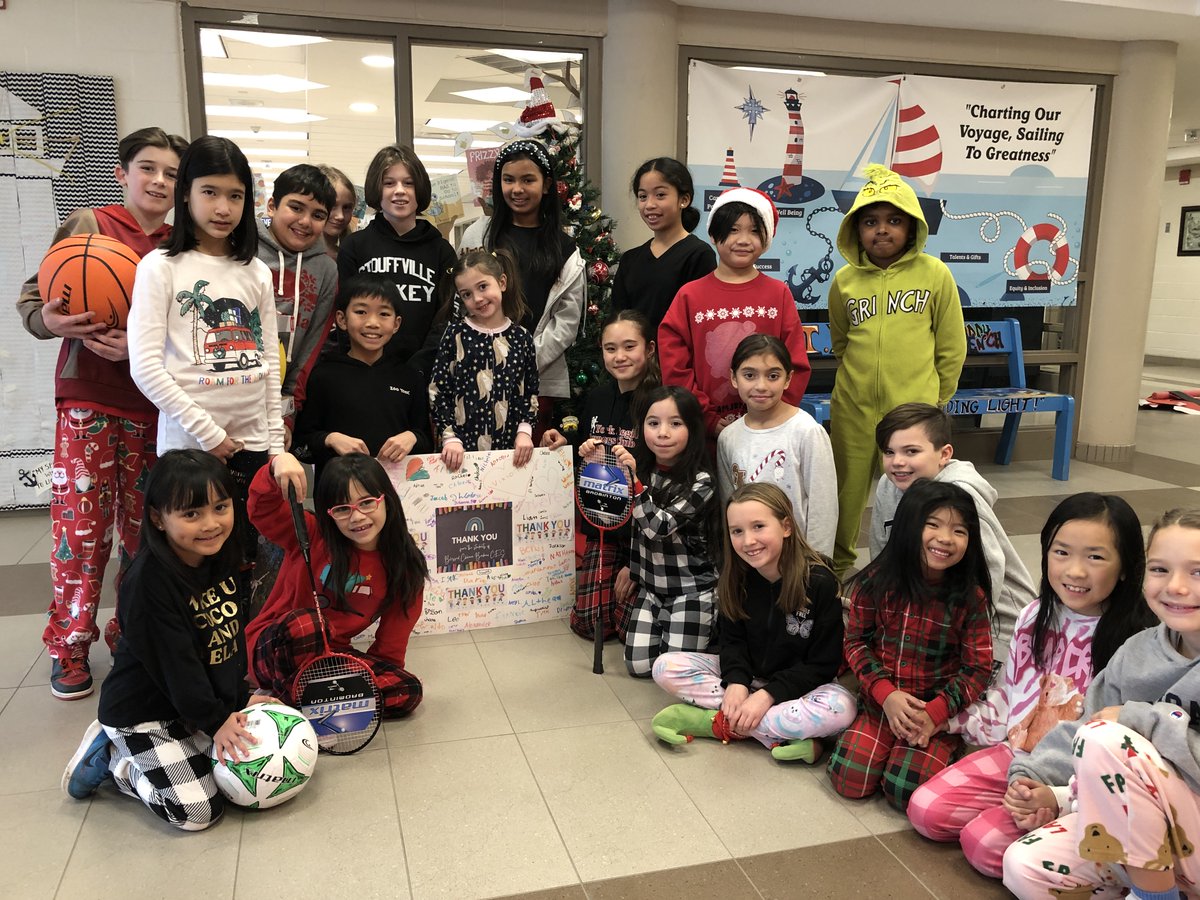 Thank you Canadian Tire for your generous Donation of Sports Equipment for our new school! Our box of goodies is overflowing and our students are overjoyed. Thank you! @ElizabethCrowe_ @JoelChiutsi @DomenicScuglia @YCDSB